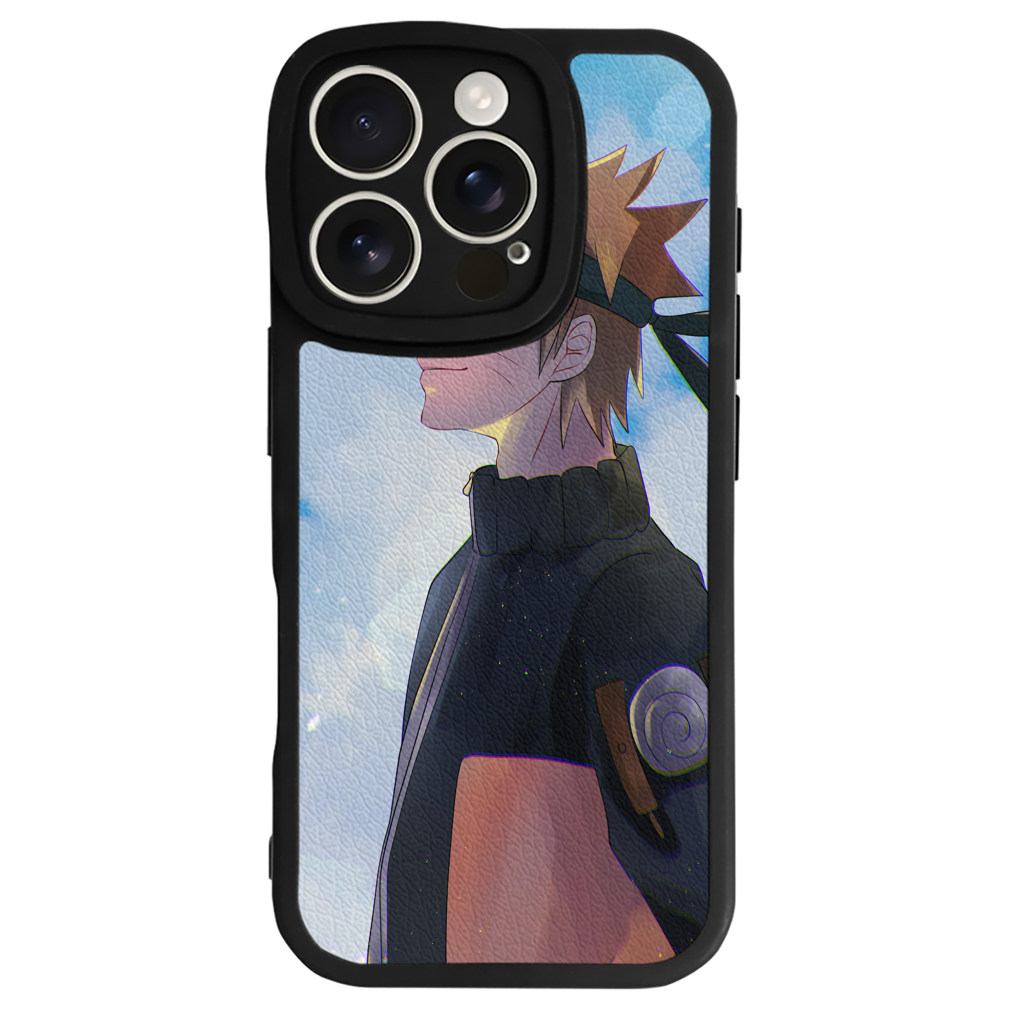 （画像用） NARUTO -ナルト- NARUTO -ナルト- 疾風伝 【iPhone 16シリーズ対応】シリコンスマホケース（レザー調） 材質：シリコン